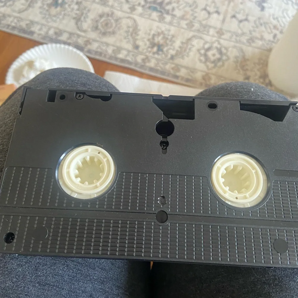 Touchstone Crystal VHS Tape - Black and White